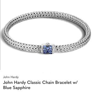 Gorgeous John Hardy Blue Sapphire Bracelet